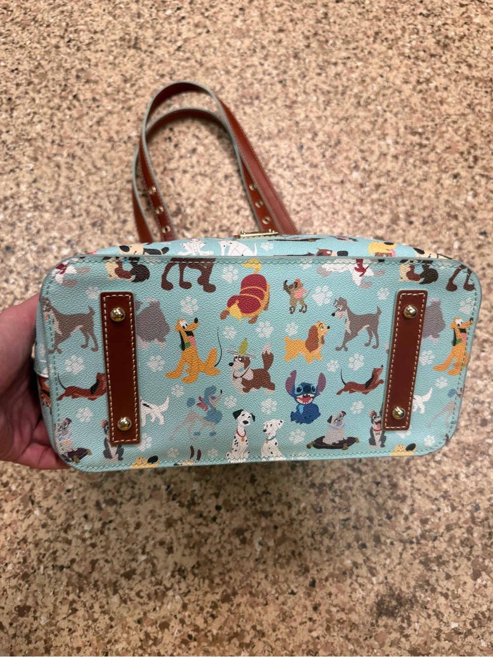 Lot of 2 Disney Dooney and Bourke Purses - Dogs and Disneyland/WDW - Picture 3 of 16